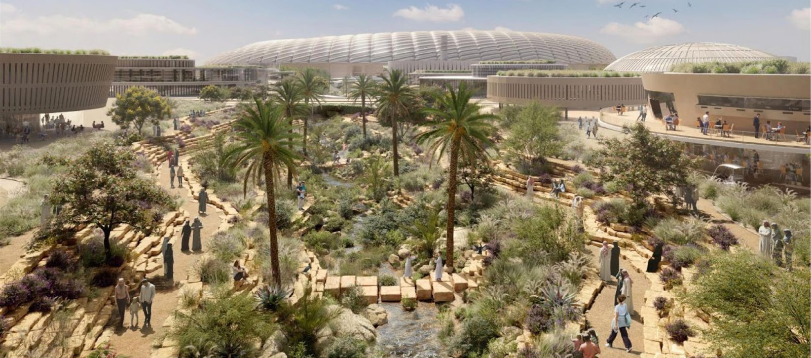 King Abdullah International Gardens — Compass — photo 3