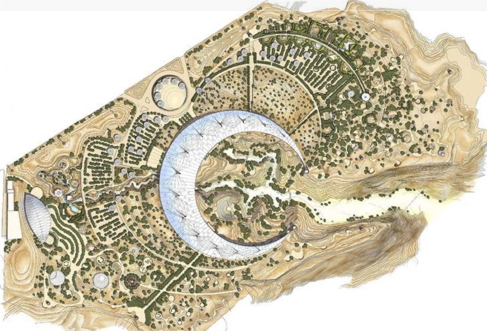 King Abdullah International Gardens — Compass — photo 5